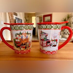 2 NEW TEMP-TATIONS BY TARA
CHRISTMAS MUGS & LIDS
